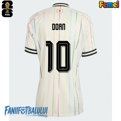 Japonia Ritsu Doan #10 Echipament de Fotbal Replică Mondial 2026 Femei Deplasare Japonia Ritsu Doan #10 Echipament de Fotbal Replică Mondial 2026 Femei Deplasare